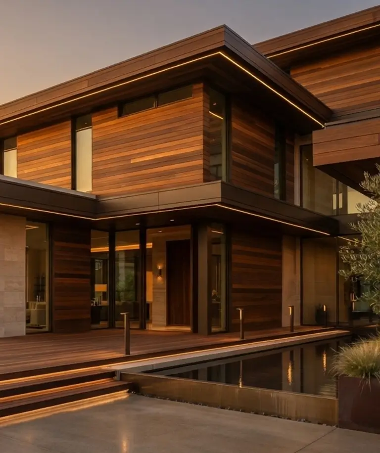 Premium Ipe hardwood decking boards