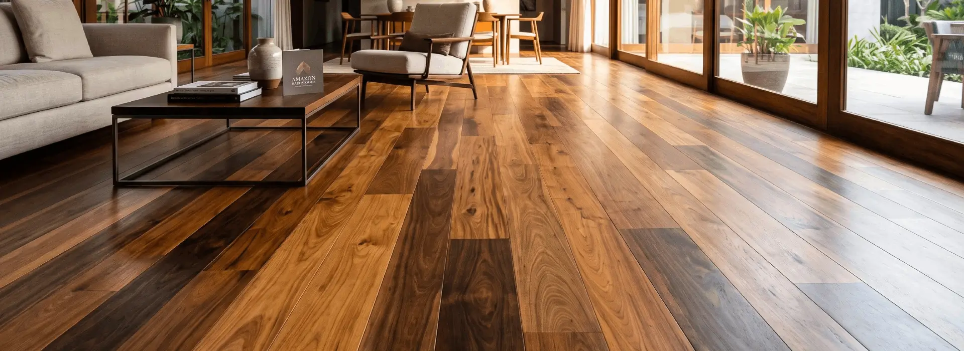 Premium hardwood flooring in tropical hardwood species by Amazon Hardwoods