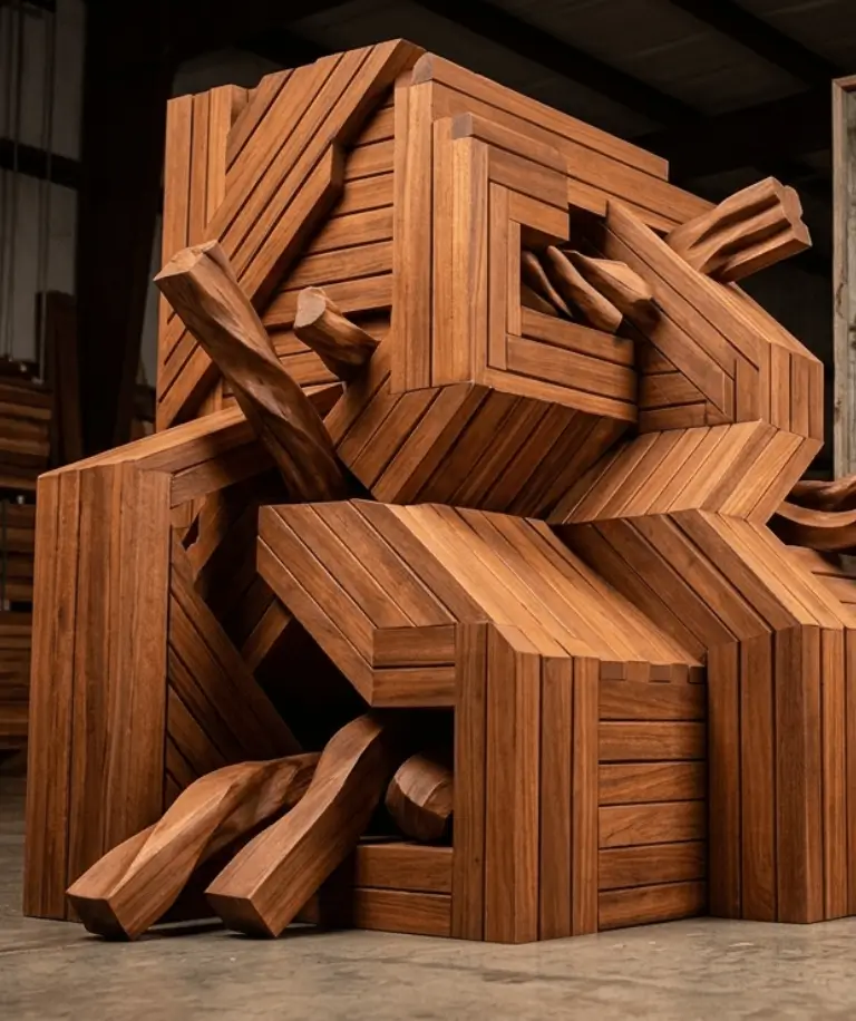 Ipe dimensional lumber for durable outdoor construction projects