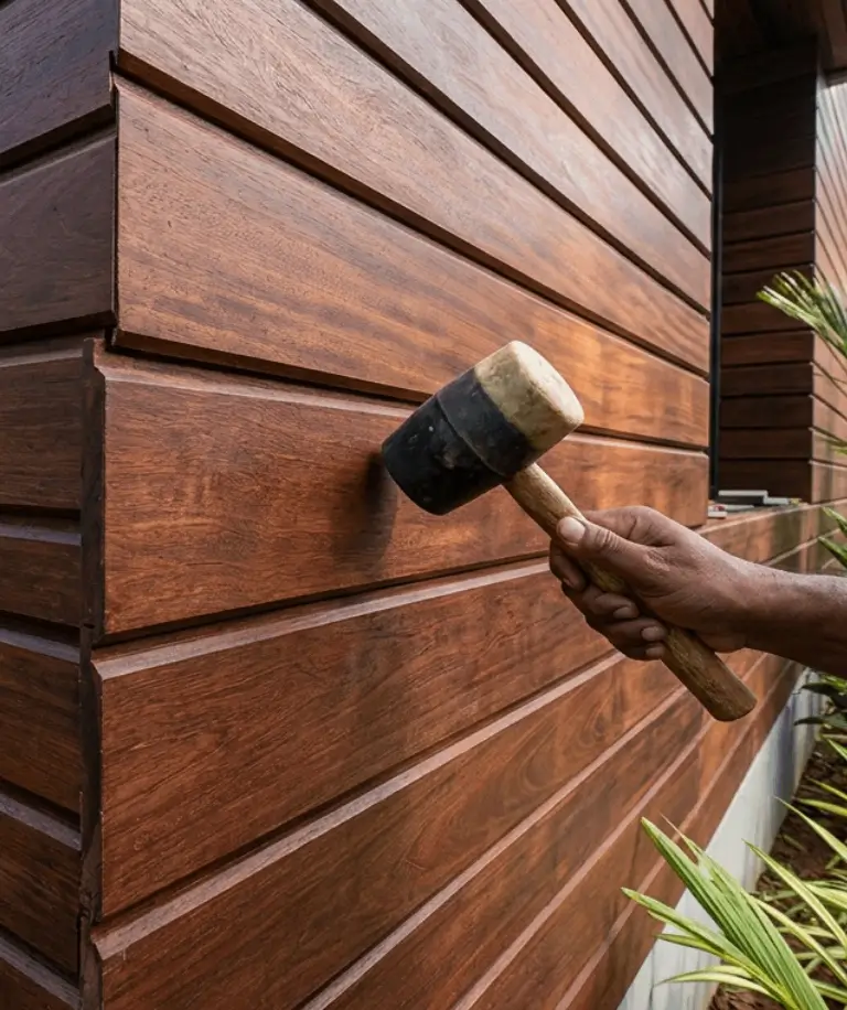 Ipe V-Groove T&G V45 hardwood
