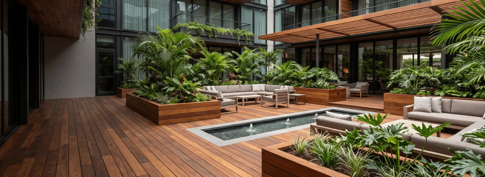 Premium hardwood for commercial and architectural projects