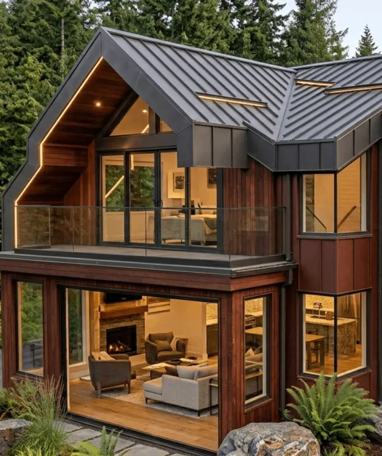 Red Balau Mahogany hardwood rainscreen siding profiles