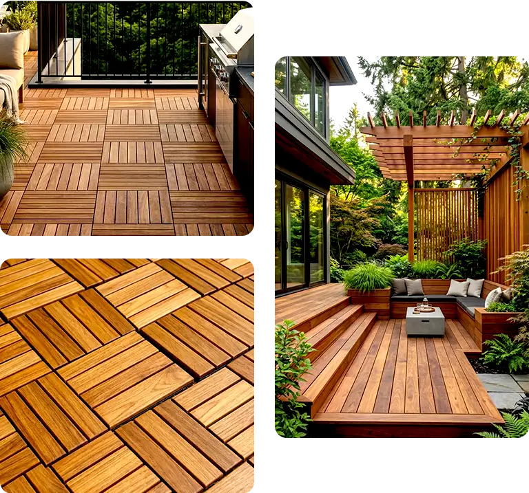 Healthy forest landscape representing responsible hardwood sourcing and forest conservation